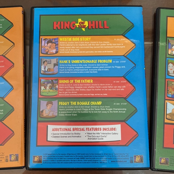 King of The Hill The Complete First Season 3 DVD Set - Picture 7 of 11